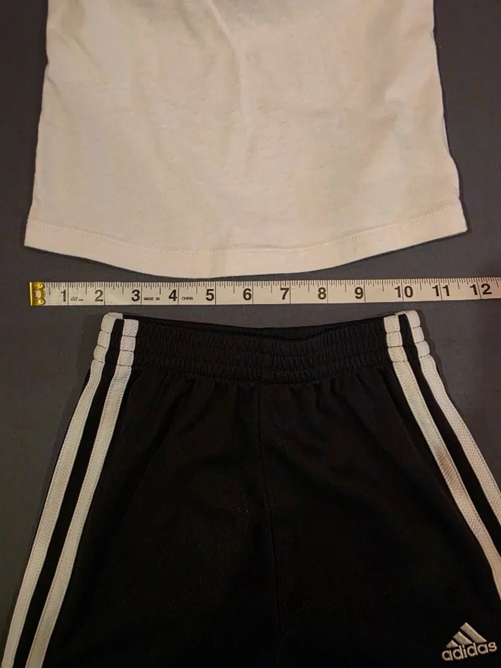 Adidas Girls Size 4 Tank Top/Shorts Set